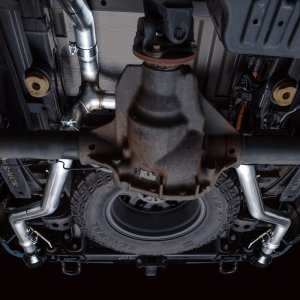 Ford F-150 Performance Exhaust - AWE Tuning - 0FG Resonated Cat-Back - Diamond Black - `21-`27 Ford F-150 Performance Exhaust - AWE Tuning - 0FG Resonated Cat-Back - Diamond Black - `21-`27